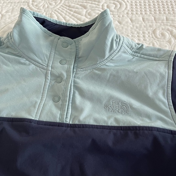 The North Face Mountain Sweatshirt Pullover in Aviator Navy & Silver Blue - Picture 4 of 8